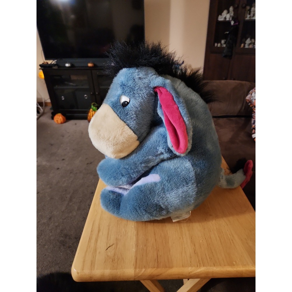 Plush Eeyore with detachable tail